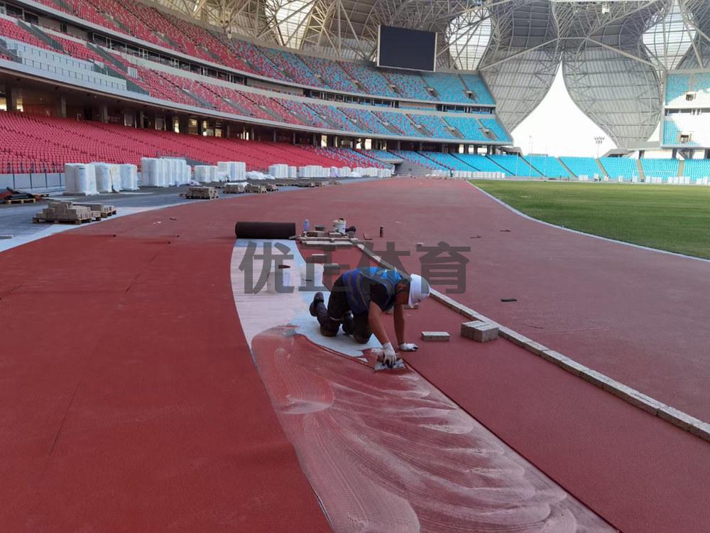 伊犁预制型橡胶跑道每平方米的价格